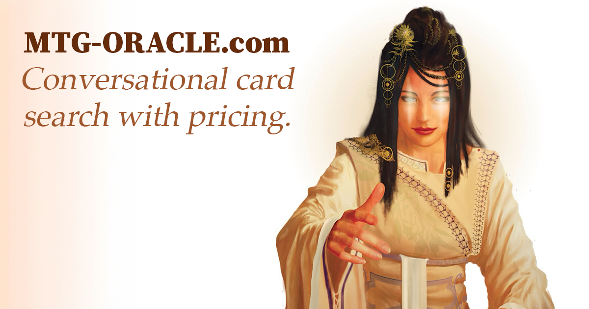 MTG Oracle  Plain-English Magic: The Gathering Card Search